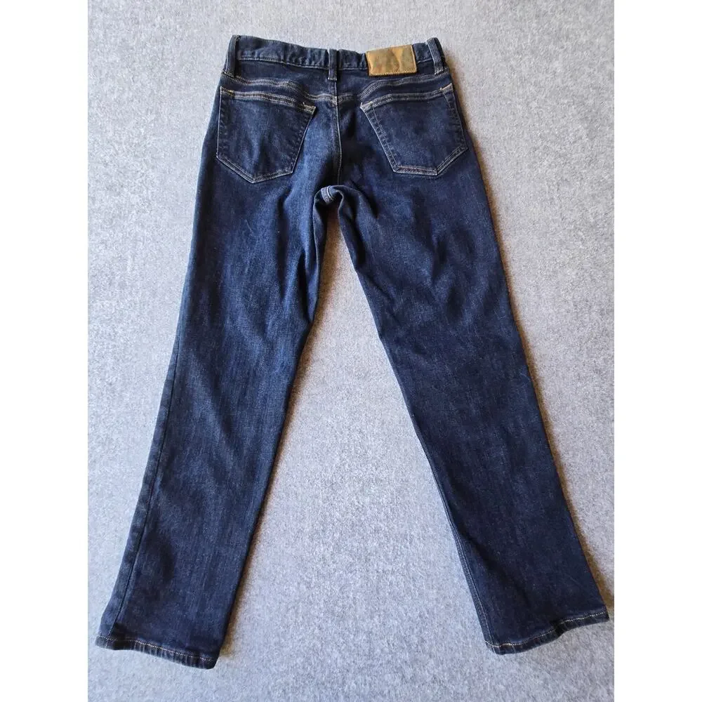 Banana Republic Men's Jeans Traveler Slim Fit Stretch Dark Blue Wash 28
